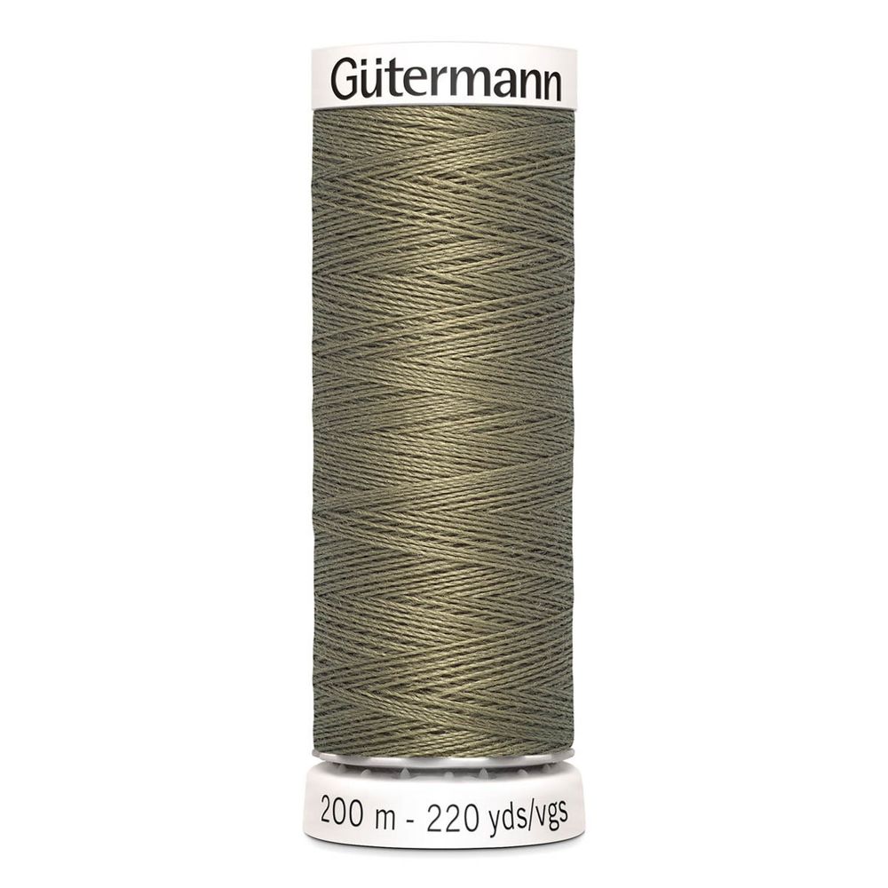 Нитки универсальные Gutermann Sew-all, 200м, 264 св.оливково-серый, 1 катушка