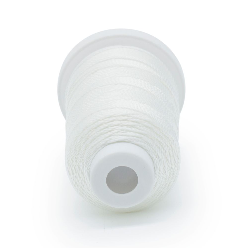 Нитки филаментные 1000D/3, 91.44 м, Астра, 9022 белый