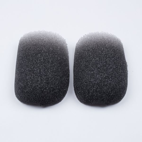 Плечевые накладки (подплечники) втачные необтянутые 190х195х20 мм, 10 пар, черный, РН-20