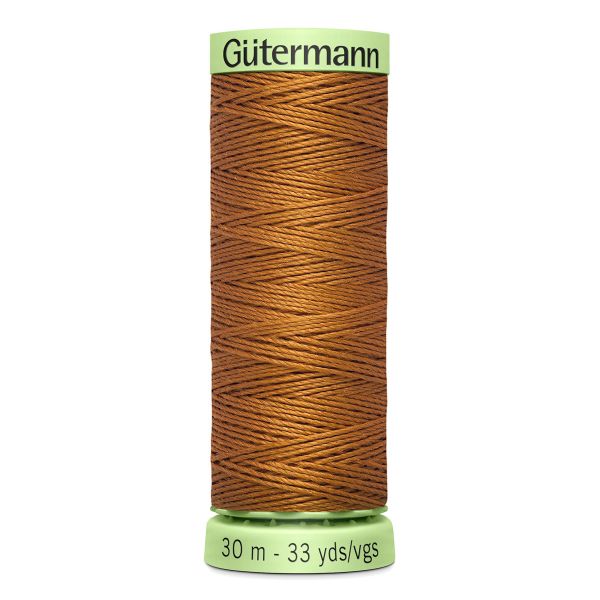 Нитки отделочные Gutermann Top Stitch, 30м, 448 шоколадная охра, 5 катушек