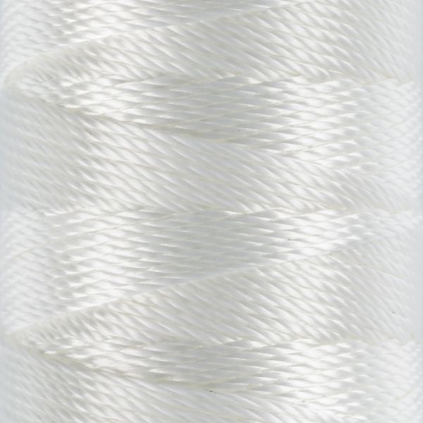 Нитки лавсан 250Л 100% полиэфир 100 м, 5 шт, 001 белый