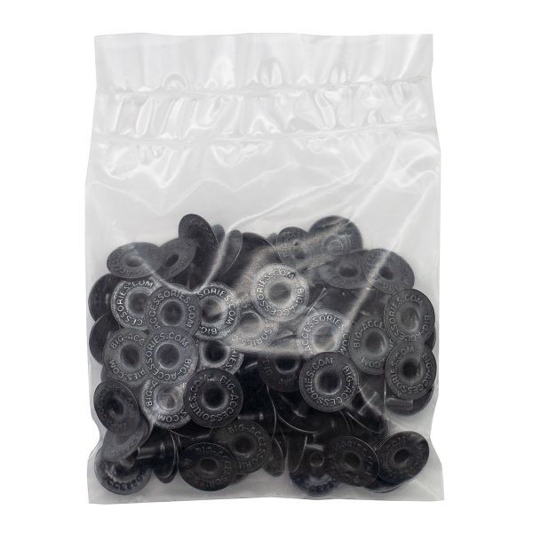 Часть кнопки Дельта (O-образная) ⌀14 мм (D-часть), 9 чернен (D-часть), 100 шт