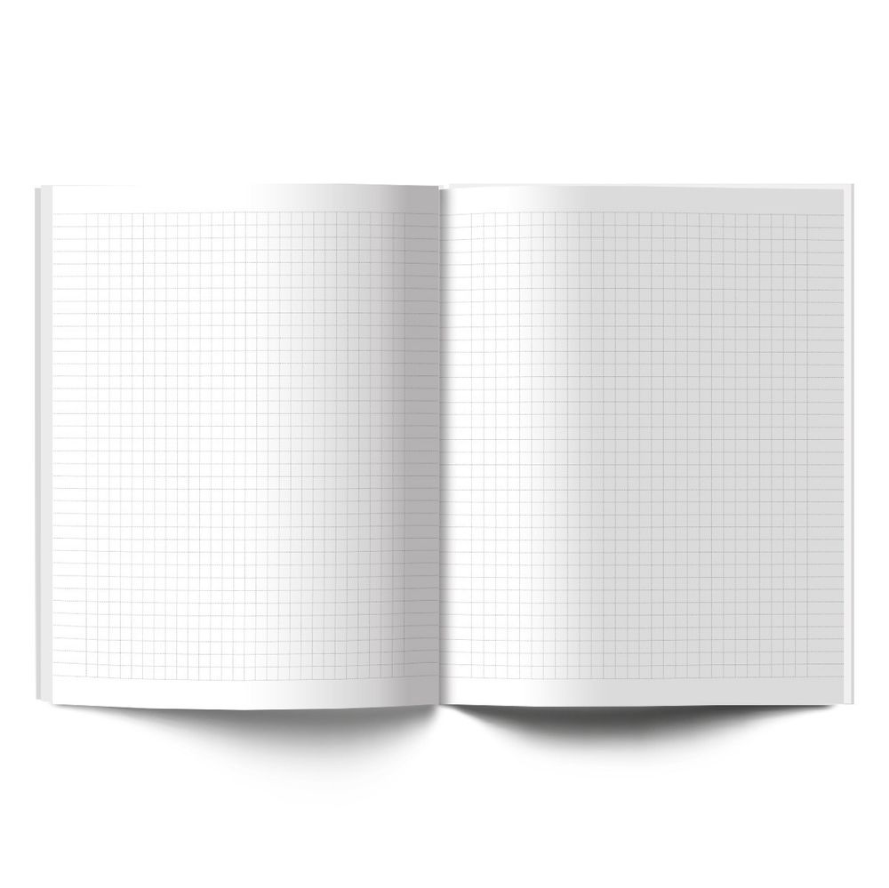 Бизнес-блокнот A5+ 80 л. 22 шт, клетка, матовая ламинация + выборочный лак, Нереально идеальна! 01161, Светоч ББ99