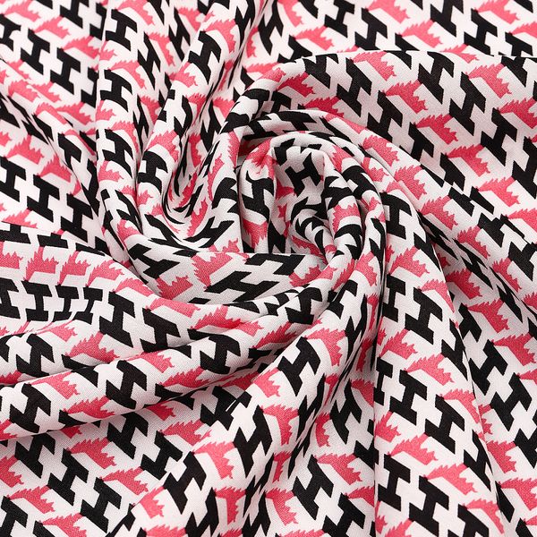 Штапель 90 г/м², 145 см / 2 метра, TBY.Vi.pr.E1346.6.2, цв.06 розовый