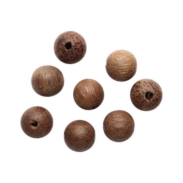 Бусины дерево ⌀20 мм, кокосовое дерево, 18гр/упак, Astra&Craft 4AR395