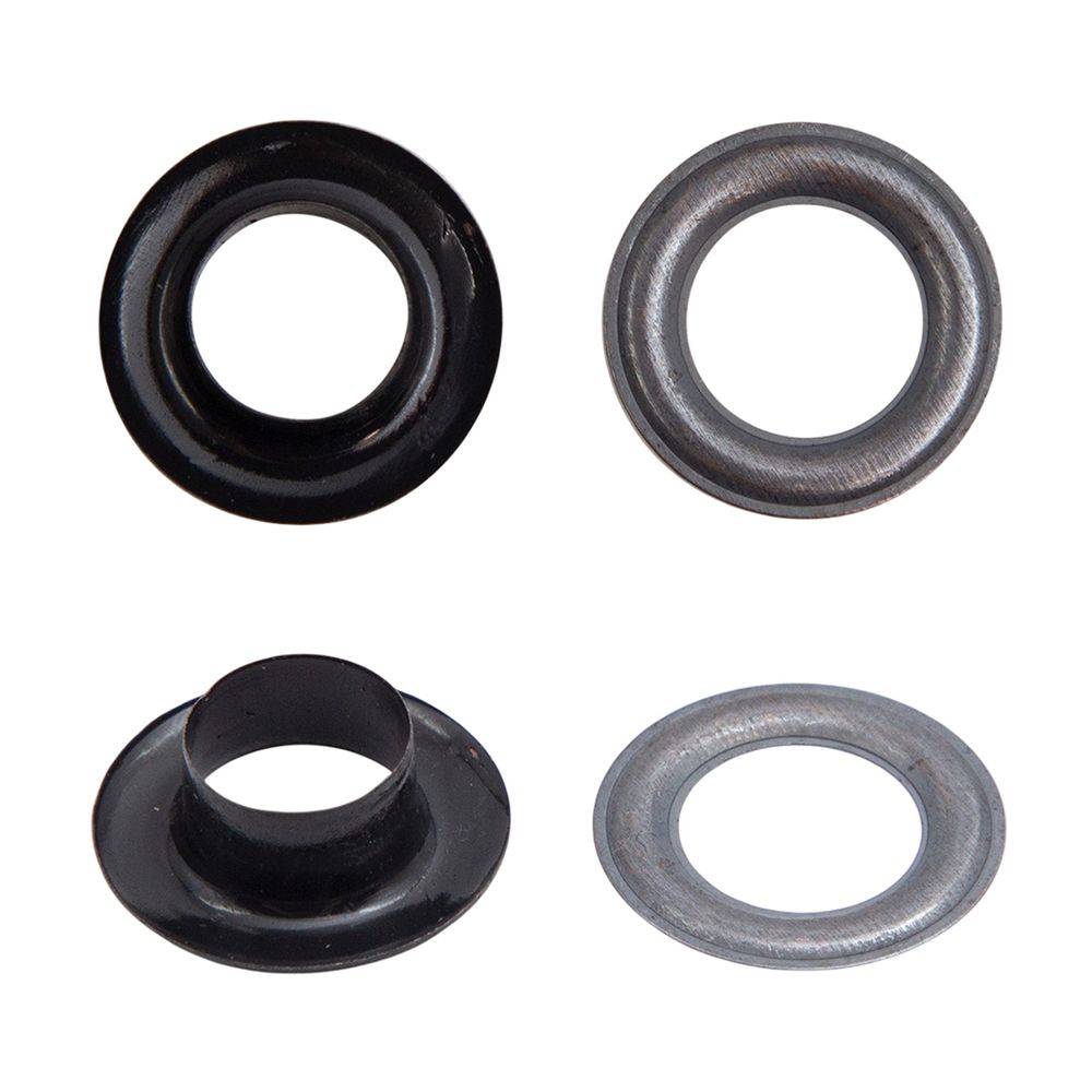 Люверсы металл ⌀_7.3 мм (внутр.), h5.41 мм (внутр.), №5, металл, уп.≈1000 шт, New Star, оксид