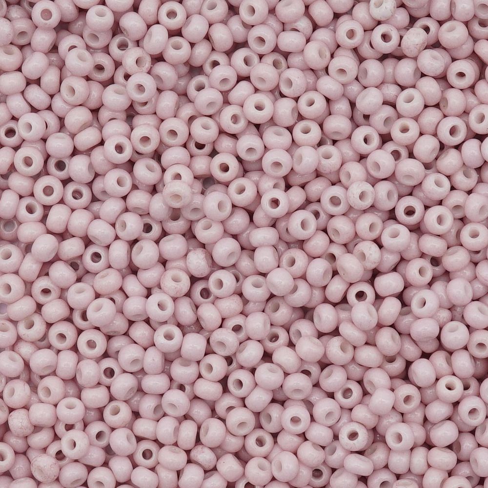 Бисер Preciosa 10/0 (2.3 мм), 500 г, мелованный solgel окрашенный, круг.отв., (03113) 331-19001-10/0