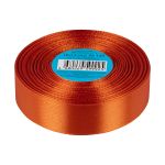 Лента атласная 1-сторонняя 25.0 мм / 33±2 метра, 149 рыжий, Gamma