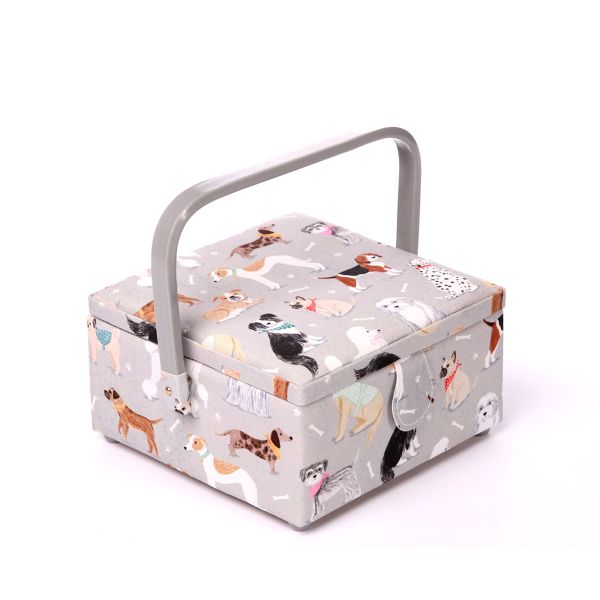 Шкатулка малая, декоративная, Собачки 20х20х11см, MRS/629-PVC-Tray