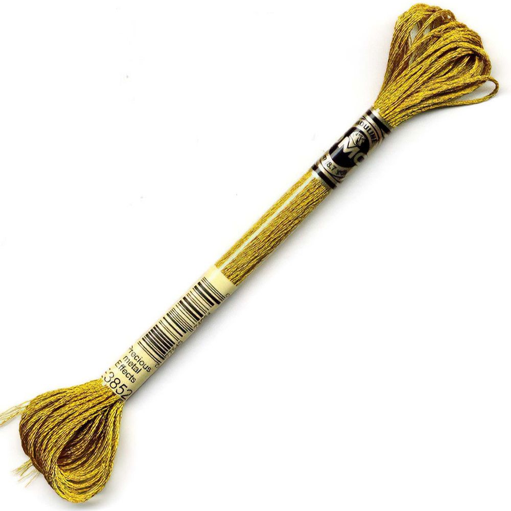 Мулине DMC 317, 8 м, мет. (E3852), 6 мотков по 8 метров