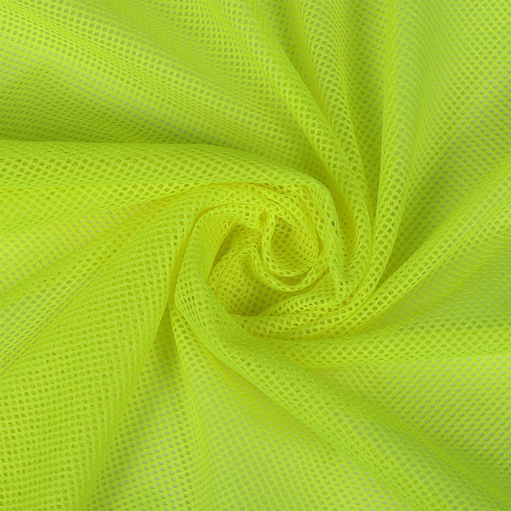 Сетка подкладочная трикотажная 65 г/м², 170 см / 5 метров, TBY.0354.229.5, цв.F229 неон лайм