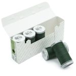 Нитки суперкрепкие Gutermann Extra Strong M782, 100м, 340 зеленый трилистник, 5 катушек