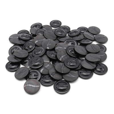 Пуговицы на ножке 44L (28мм) (blk-221 (черный)), CB-L-050, 72 шт