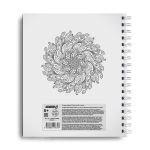 Тетрадь общая с пластиковой обложкой, 500 мкр, тиснение серебряной фольгой, A5+ 96 л. на гребне 65 г/м², белизна 100%, 4 шт, клетка, 000805 Бежевая, Светоч ТЕТ96-001