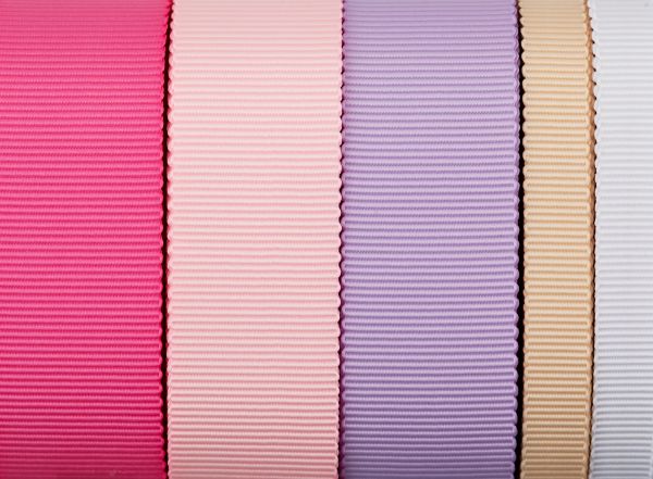 Набор репсовых лент 10 и 25 мм, 5 шт по 5 метров, ассорти №5, Gamma PTGRSC-5 Mix