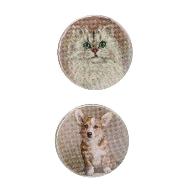 Магнитные игольницы (набор) 25х3 мм, Домашние любимцы, 2 шт, Hobby&Pro