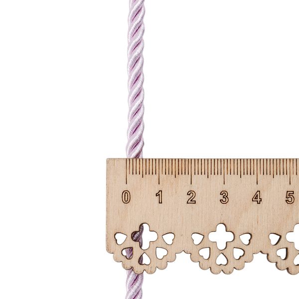 Шнур витой 5мм / 18,29м, 141 лаванда, 1AS-168