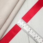 Лента атласная 1-сторонняя 25.0 мм / 22.86±1 метров, 027 ярко-красный, Globus