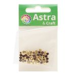 Хрустальные стразы в цапах/золото, 4мм, 50 шт/упак, Astra&Craft (11 красный), 4AR159/166
