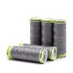 Нитки отделочные Gutermann Top Stitch, 30м, 040 пепельно-серый, 5 катушек