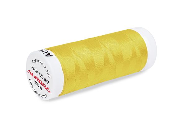 Нитки для креативных работ Aurora №120, 300 м, цв. PF522, 5 катушек