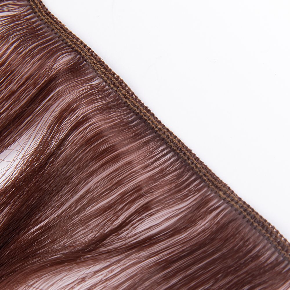 Трессы для кукол 15 см, 100 см, 23 г, 15 каштановый, HobbyBe HAR-12