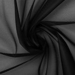 Сетка корсетная 45 г/м², шир.150 см / 1 метр, Т1112 цв.черный /ОТР.Т1112.03/