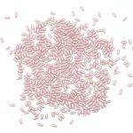 Бусины пластик (жемчуг) 3х6 мм, 15 г, Astra&Craft, J555 светло-розовый