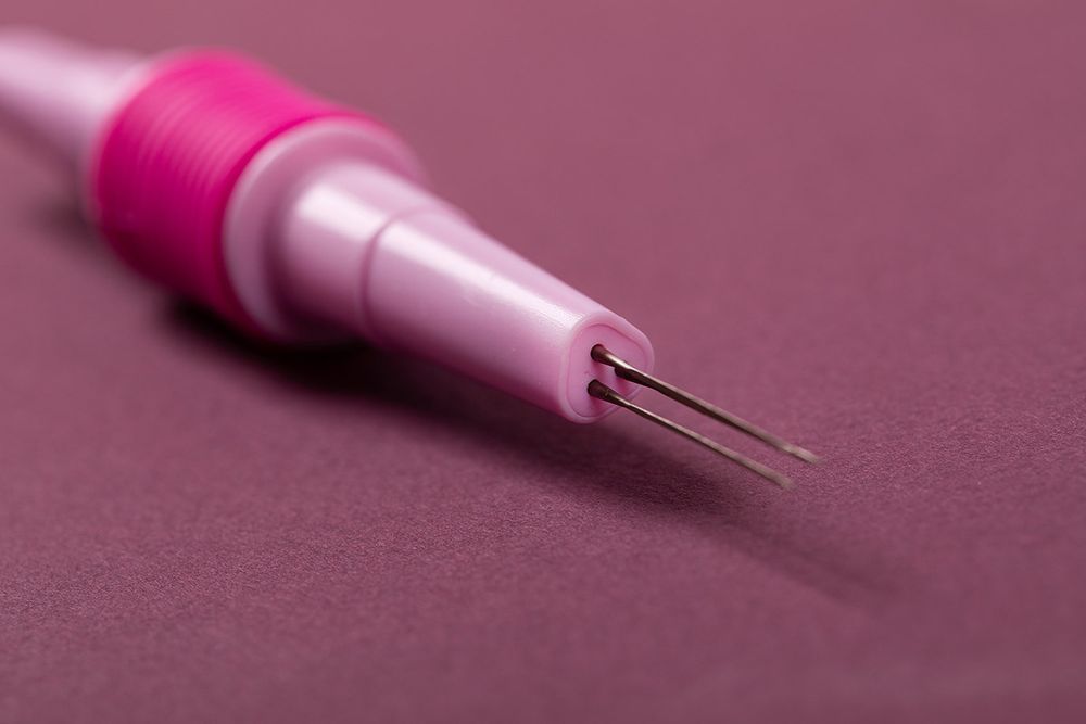 Иглы ручные для валяния (фелтинга) 40 тонкие, Gamma FND-003