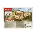Пазл 3D фанера BIR-002, грузовик, Rezark BIR-002