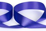 Лента атласная 1-сторонняя 25.0 мм / 33±2 метра, №503N(18-3940) сиренево-синий, Gamma