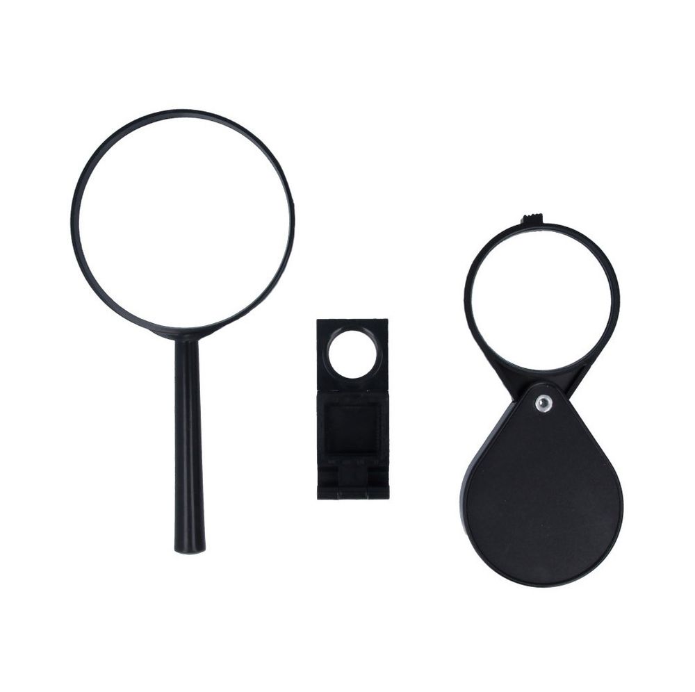 Набор луп для рукоделия Gamma SS-129. увеличение х2, х4, х8