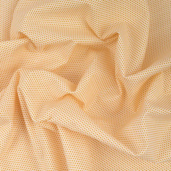 Ткань для пэчворка PEPPY БАБУШКИН СУНДУЧОК ФАСОВКА 100х112 см, 140±5 100% хлопок, БС-18 мл.горох ярко-желтый, Peppy БАБУШКИН СУНДУЧОК