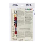 Набор для вышивания нитками Panna, новогодняя игрушка Волшебная ночь, 6х6 см