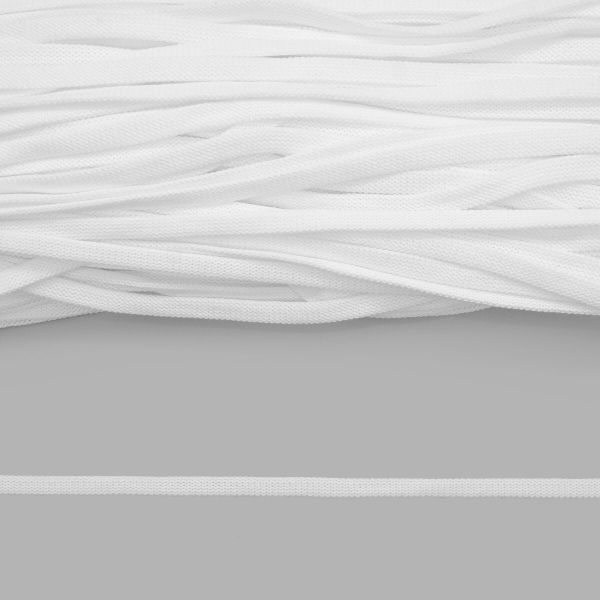 Шнур плетеный ⌀10.0 мм / 100 метров, 100% х/б, 003 белый