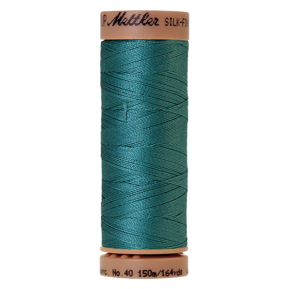 Нитки хлопковые отделочные Mettler Silk-Finish Cotton 40, 150 м, 0611, 5 катушек