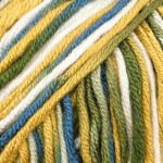 Пряжа Люблю вязать Карамель / уп.6 мот. по 50 г, 150 м, 03 секционный