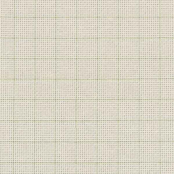 Канва Aida 14 ct, 50х50±2 см, кремовый в клетку, Gamma