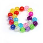 Бусины пластик ⌀10 мм, 500 г, MG3247 микс, Magic4Hobby