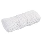 Кружево вязаное (тесьма) 10 мм / 25 метров, белый, Gamma С3749Г17 (рис.10.01.075)