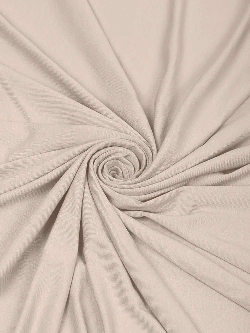 Вискоза трикотажная 240 г/м², 180 см / 1 метр, TBY.023709, бежевый