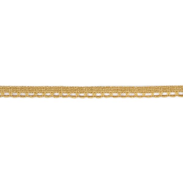 Лента декоративная 10 мм / 16.5 метров, золото, Gamma 1010