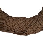 Шнур плетеный ⌀4.0-5.0 мм / 100 метров, 034 т.бежевый