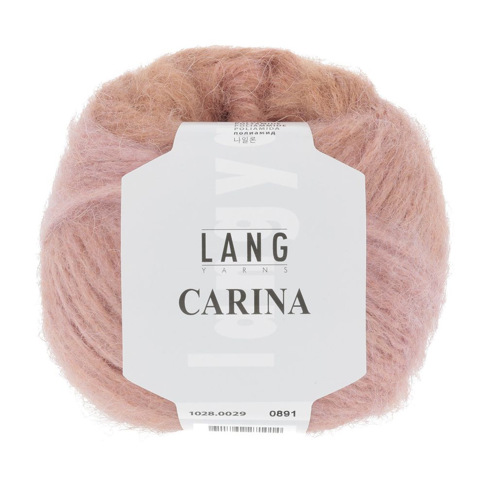 Пряжа Lang Yarns (Ланг Ярнс) Carina / уп.10 мот. по 50 г, 150 м, col. 0713 /TOS/