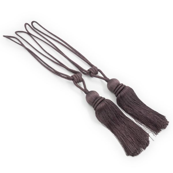 Кисти шторные 750.0 мм (общая) / 280.0 мм (кисть), 11 серый/фиолетовый, 1 пара