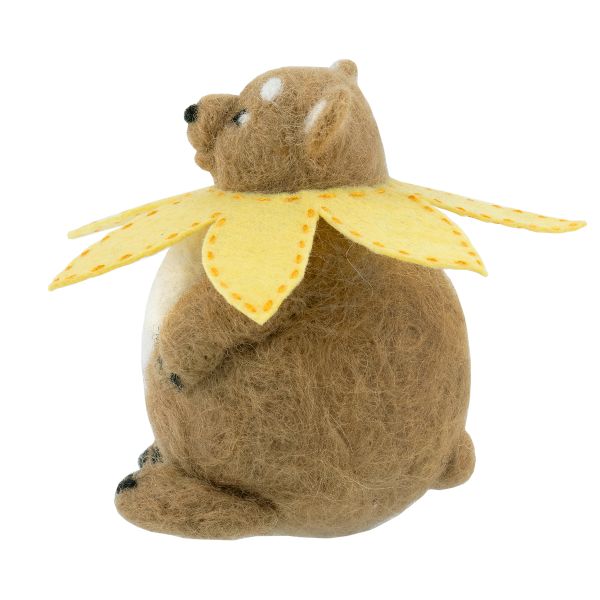 Набор для валяния Miadolla WT-0219, Мишка Георгий, 8 см