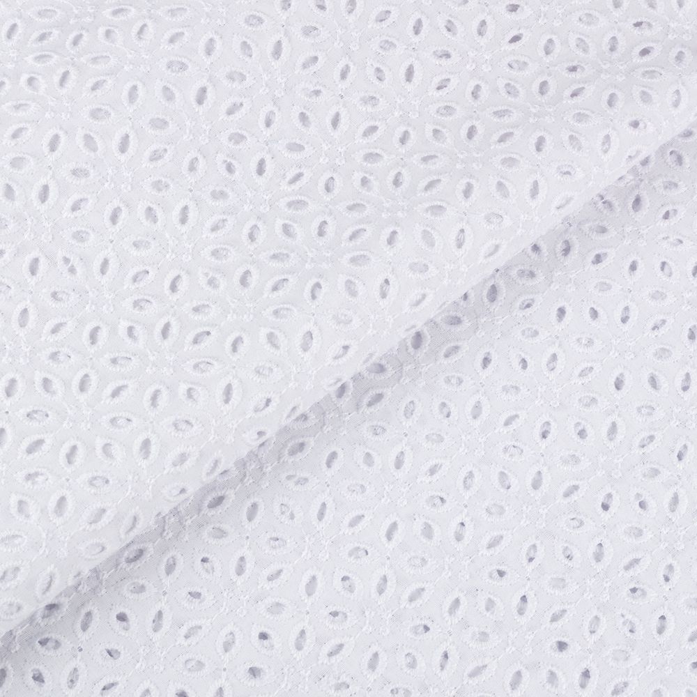 Ткань шитьё (прошва) 150х135 см, белый, Gamma YFAS-2444