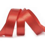Лента атласная 1-сторонняя 20.0 мм / 27.4±2 метров, 3095 красный, Ideal
