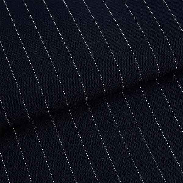 Габардин кач-во Фухуа 180 г/м², 150 см / 1 метр, в полоску, TBY.Gbf.st.24102.1.2.1, цв.02 т.синий
