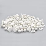 Пукля поварская, цветная, 10 мм (кипенно-белый) П-10, 500 шт